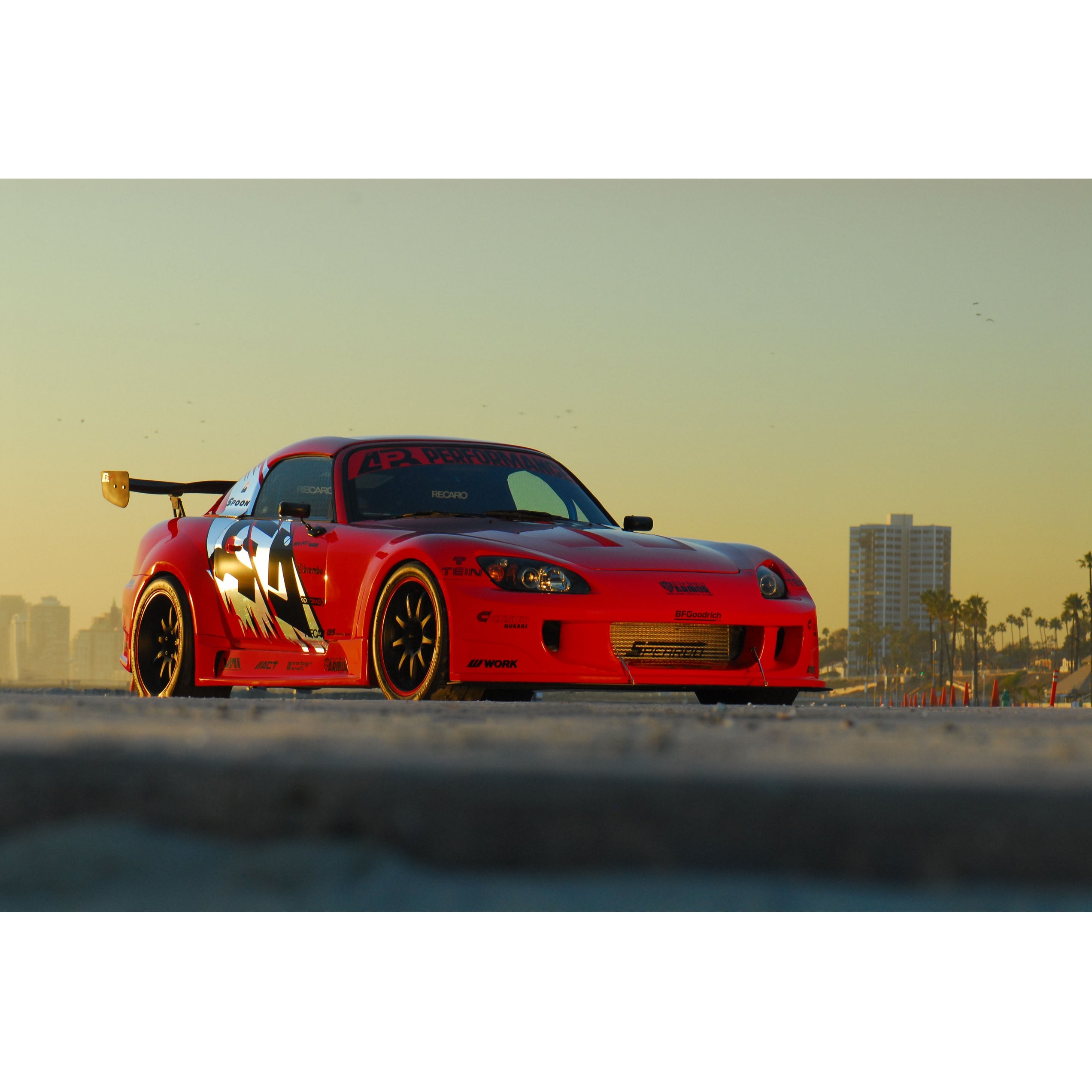 Honda S2000 S2-GT Widebody Aerodynamic Kit 2000 - 2009-Aero kit-Grocery Getter Performance