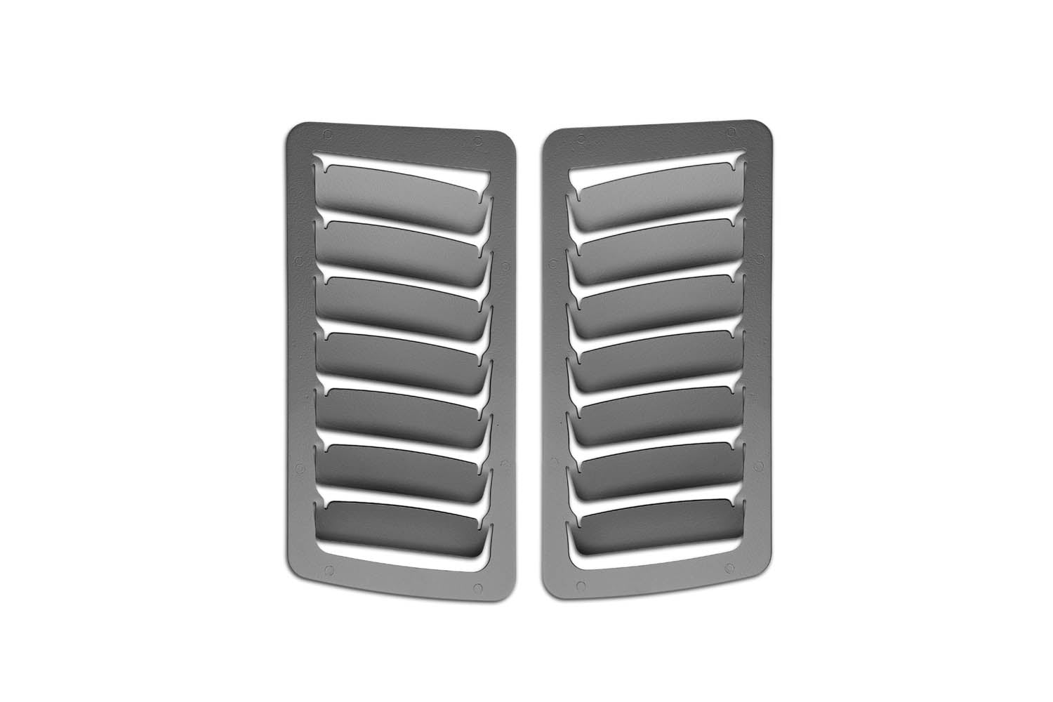 Hood Louver Kit, Large Vents - BRZ/FRS/GT86