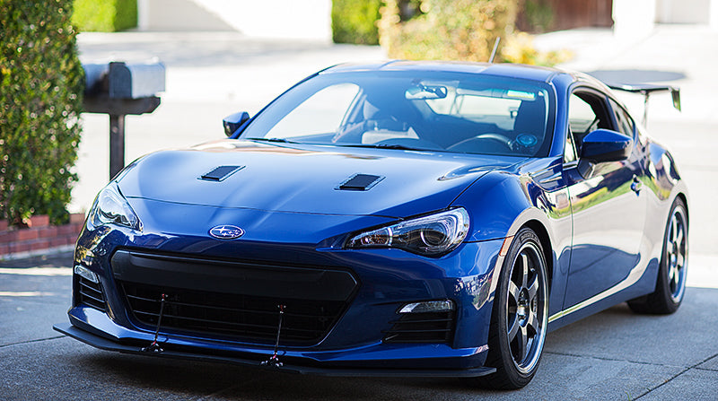 Hood Louver Kit, Small Vents - BRZ/FRS/GT86