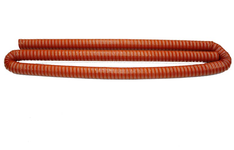 Hose - High-Temp Silicone Brake Duct Hose, 2.5" Dia, Full Stick (4 Meters)