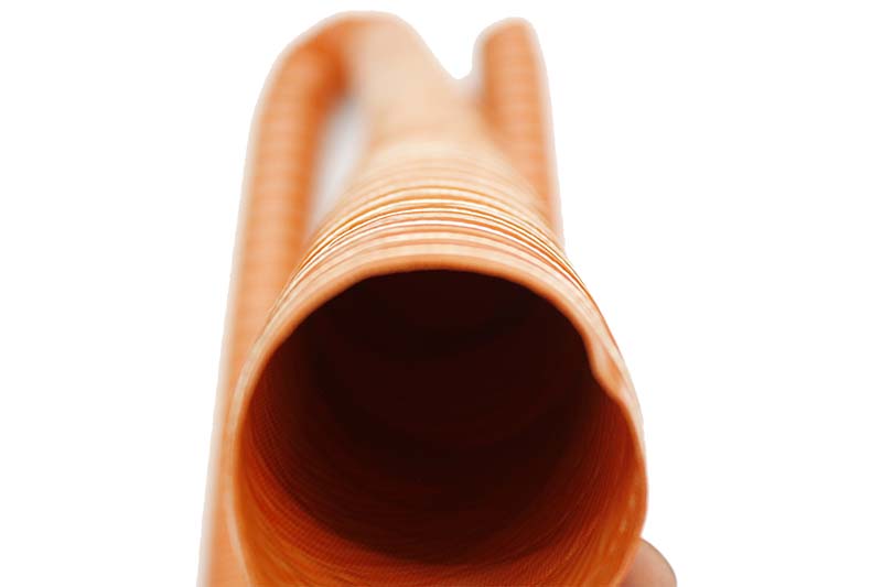 Hose - High-Temp Silicone Brake Duct Hose, 2.5" Dia, Full Stick (4 Meters)