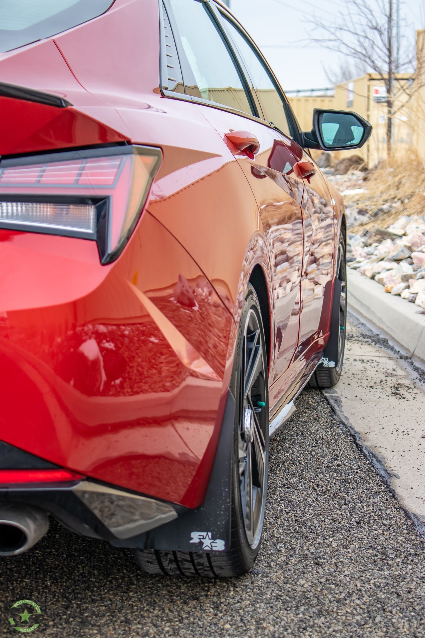Hyundai Elantra N & N-Line Sedan 2021-2023 Mud Flaps