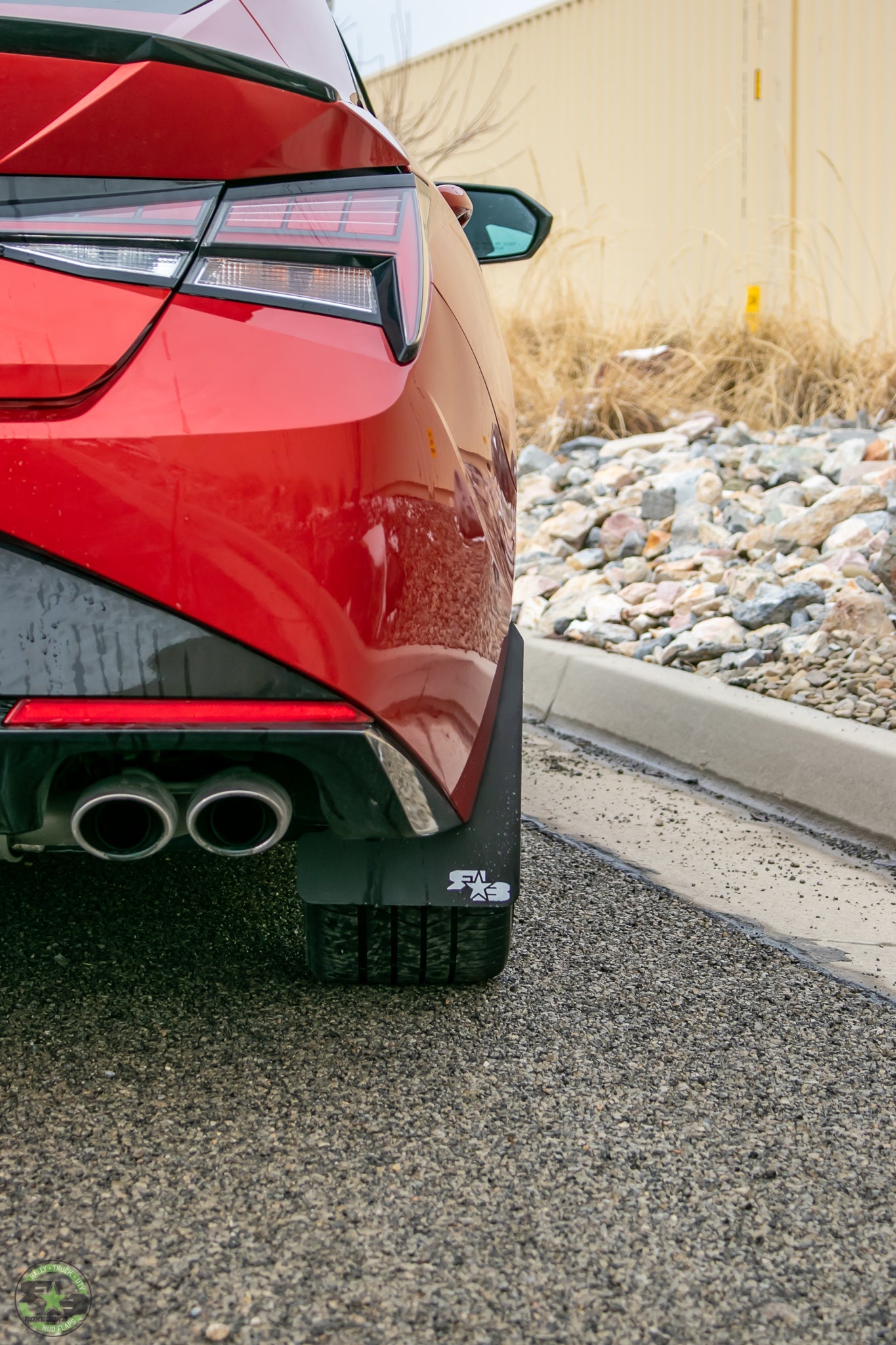 Hyundai Elantra N & N-Line Sedan 2021-2023 Mud Flaps