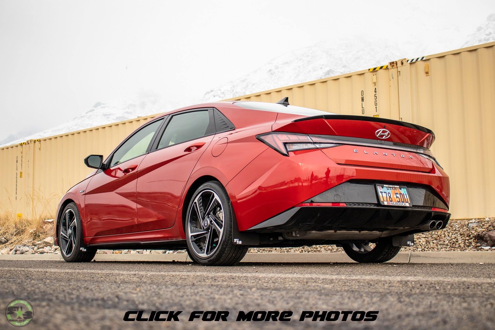 Hyundai Elantra N & N-Line Sedan 2021-2023 Mud Flaps