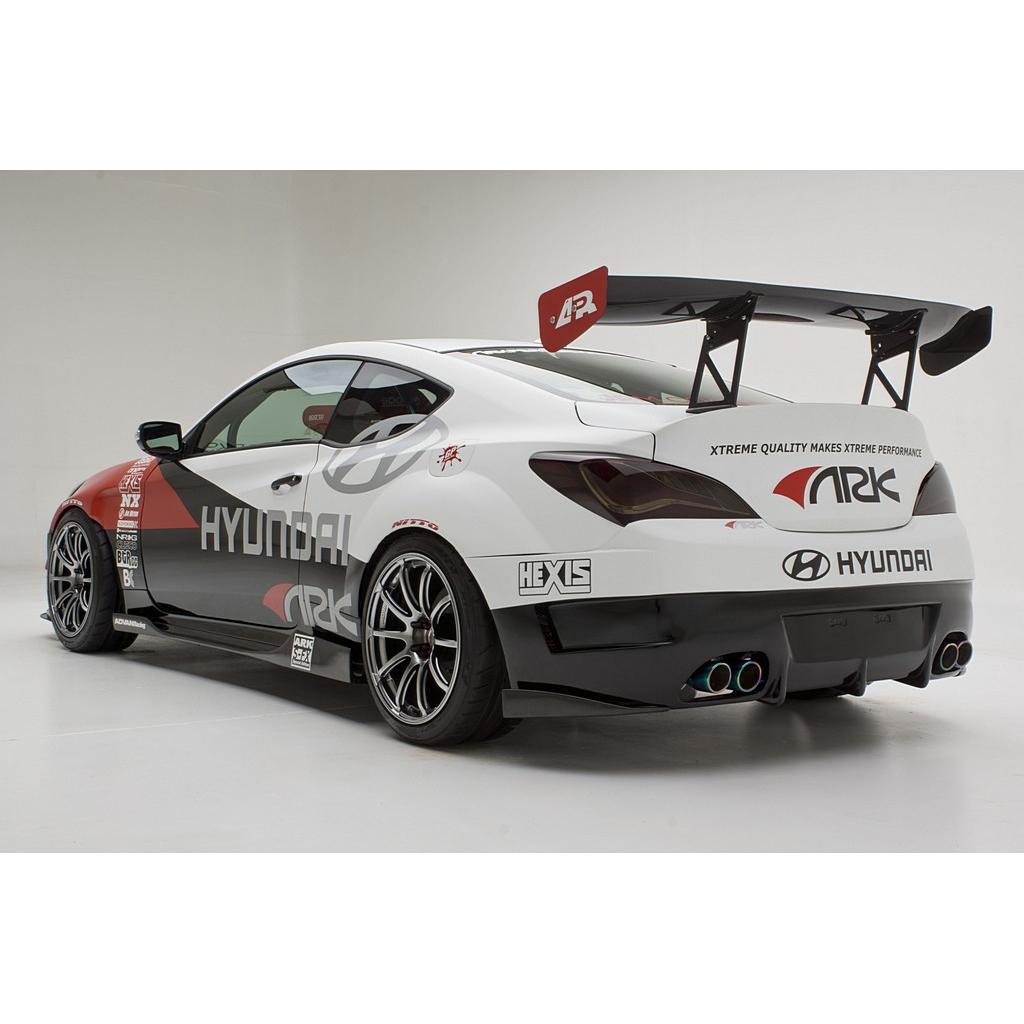 Hyundai Genesis Coupe 2009 - 2016 GTC300 Carbon Fiber Adjustable Wing-GTC-300 Wing-Grocery Getter Performance