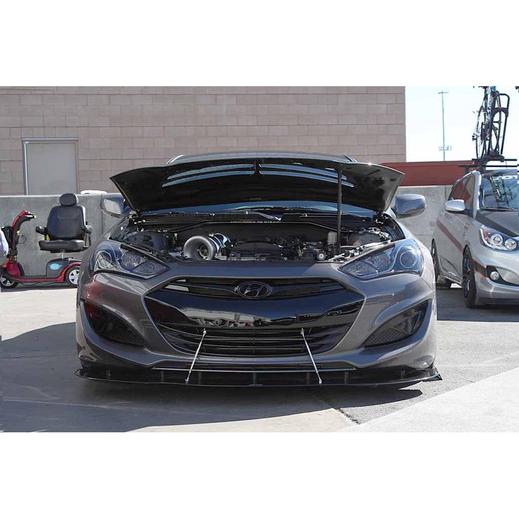 Hyundai Genesis Coupe Carbon Fiber Front Wind Splitter 2013-2016-Front Wind Splitter-Grocery Getter Performance