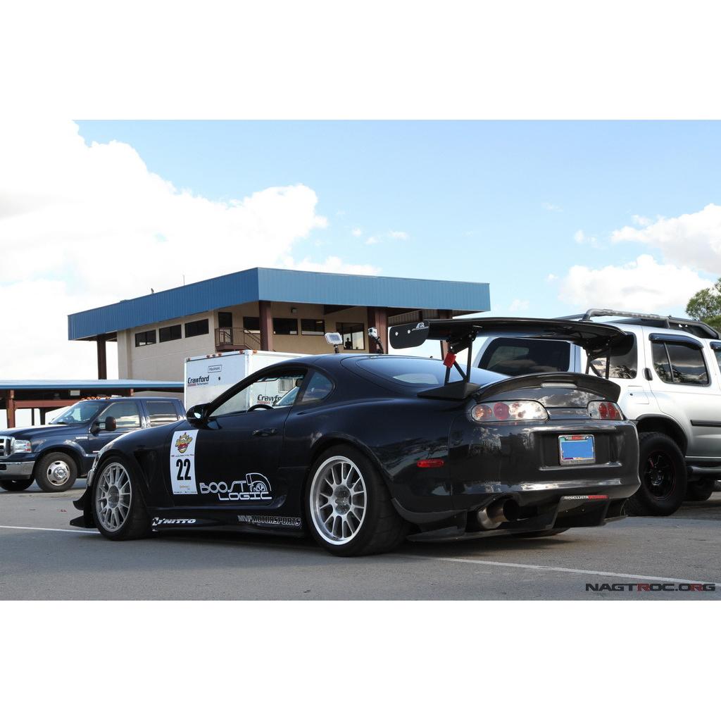 Toyota Supra GTC500 71" Carbon Fiber Adjustable Wing 1993-2002