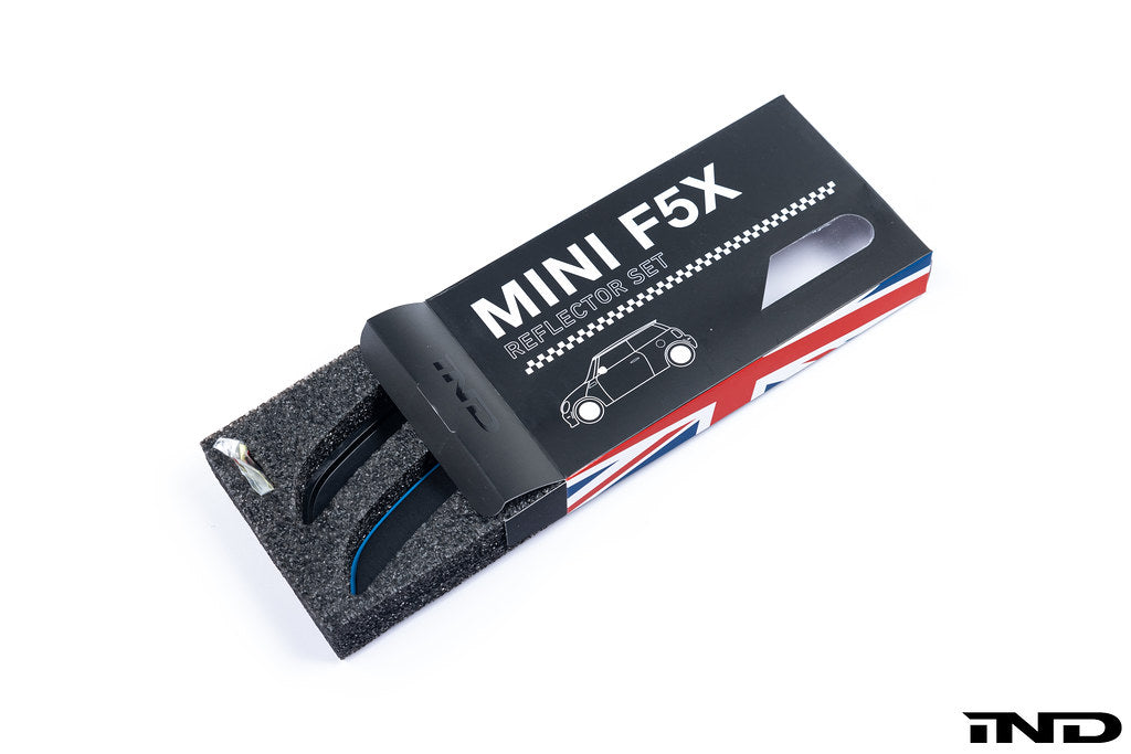 IND F5X Mini Cooper Front Reflector Delete Set-Exterior-Grocery Getter Performance