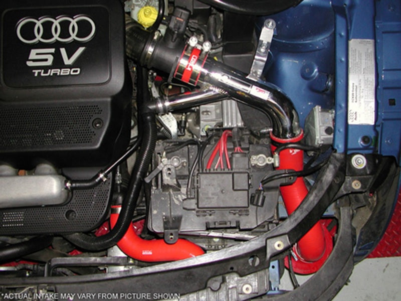 Injen 00-02 TT TT Quattro 180HP Motor Only Polished Cold Air Intake-Cold Air Intakes-Grocery Getter Performance