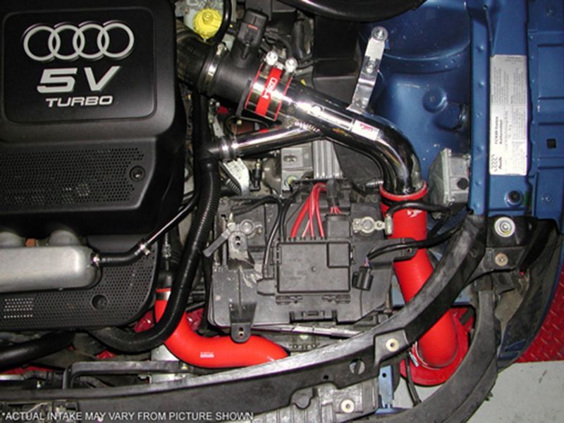 Injen 00-02 TT TT Quattro 180HP Motor Only Polished Cold Air Intake-Cold Air Intakes-Grocery Getter Performance