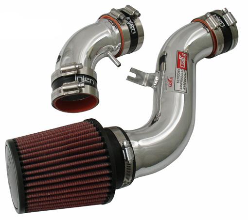 Injen 03-04 Tiburon V6 Polished Short Ram Intake-Cold Air Intakes-Grocery Getter Performance