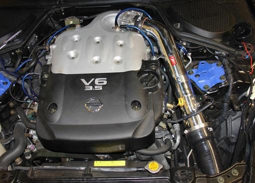 Injen 03-06 350Z 3.5L V6 Polished Cold Air Intake-Cold Air Intakes-Grocery Getter Performance
