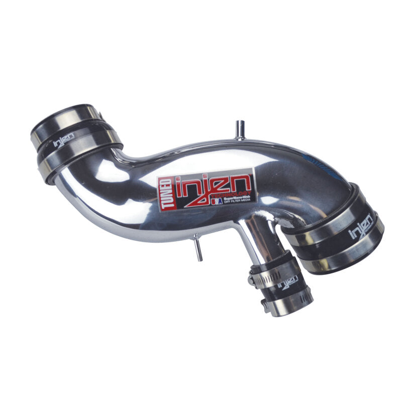 Injen 03-06 Evo 8/9/MR Cast Aluminum Intake System w/ Full Intercooler Piping Polished Short Ram Int-Cold Air Intakes-Grocery Getter Performance