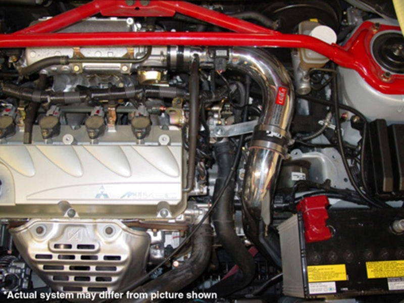 Injen 04-05 Lancer Ralliart Manual Polished Cold Air Intake-Cold Air Intakes-Grocery Getter Performance