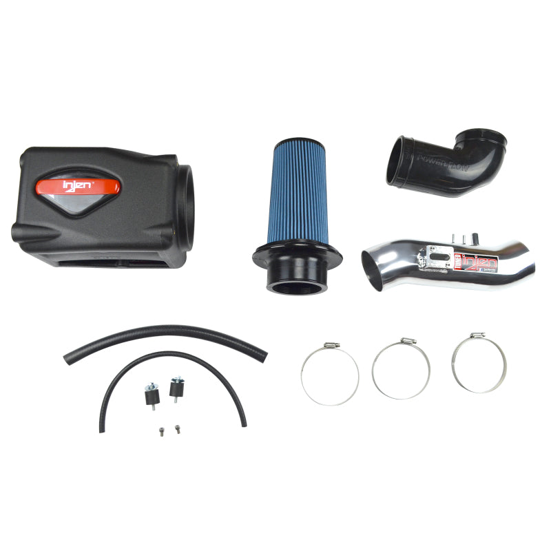 Injen 05-06 Tundra / Sequoia 4.7L V8 w/ Power Box Polished Power-Flow Air Intake System-Cold Air Intakes-Grocery Getter Performance