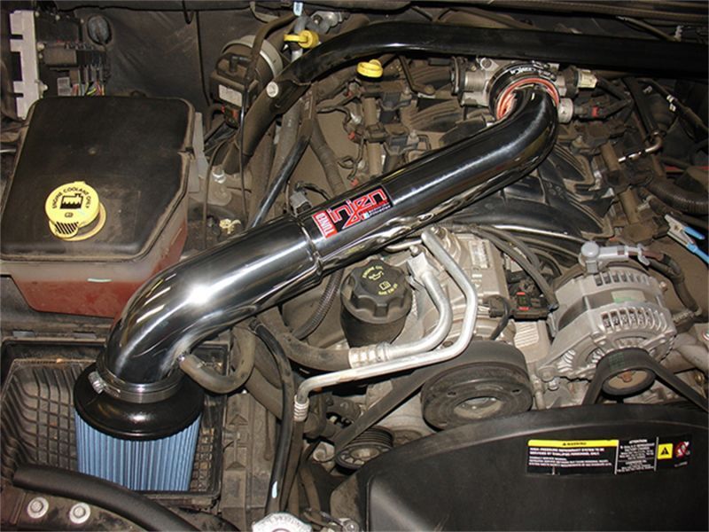 Injen 05-07 Jeep Grand Cherokee WK 4.7L V8 Polished Tuned Air Intake w/ MR Tech-Cold Air Intakes-Grocery Getter Performance