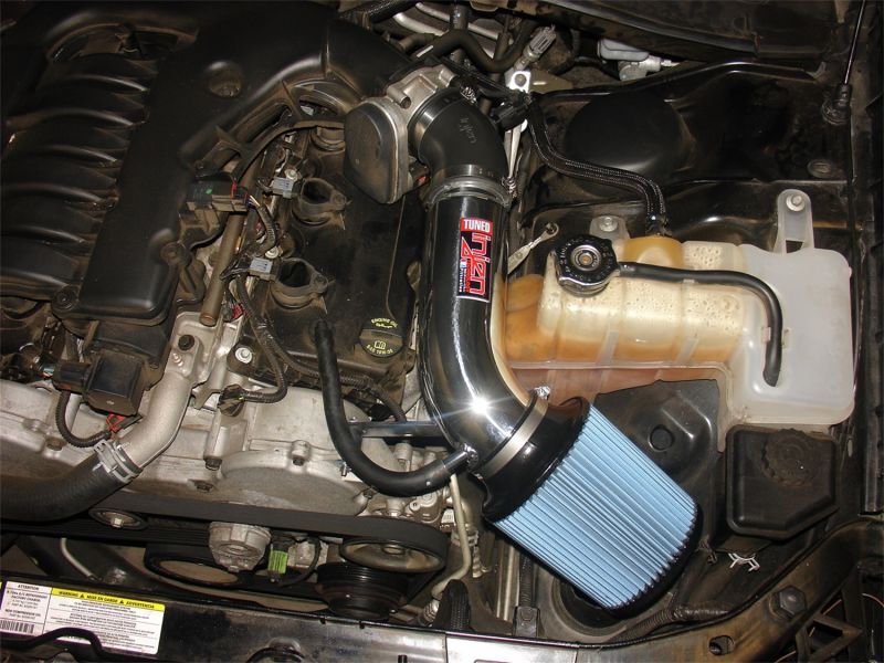Injen 05-10 Chrysler 300C / 04-08 Dodge Magnum Wrinkle Black Power-Flow Short Ram Air Intake-Cold Air Intakes-Grocery Getter Performance