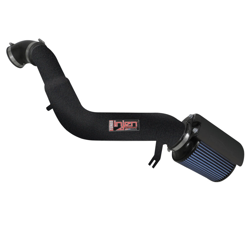 Injen 05-10 Grand Cherokee WK Wrinkle Bk Power-Flow Intake w/ MR Tech & Web Nano Fiber Dry Filter-Cold Air Intakes-Grocery Getter Performance