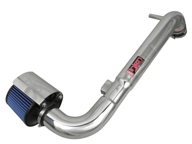 Injen 05-20 Toyota Tacoma 2.7L Polished Power-Flow Air Intake w/ MR Tech/Heat Shield-Cold Air Intakes-Grocery Getter Performance