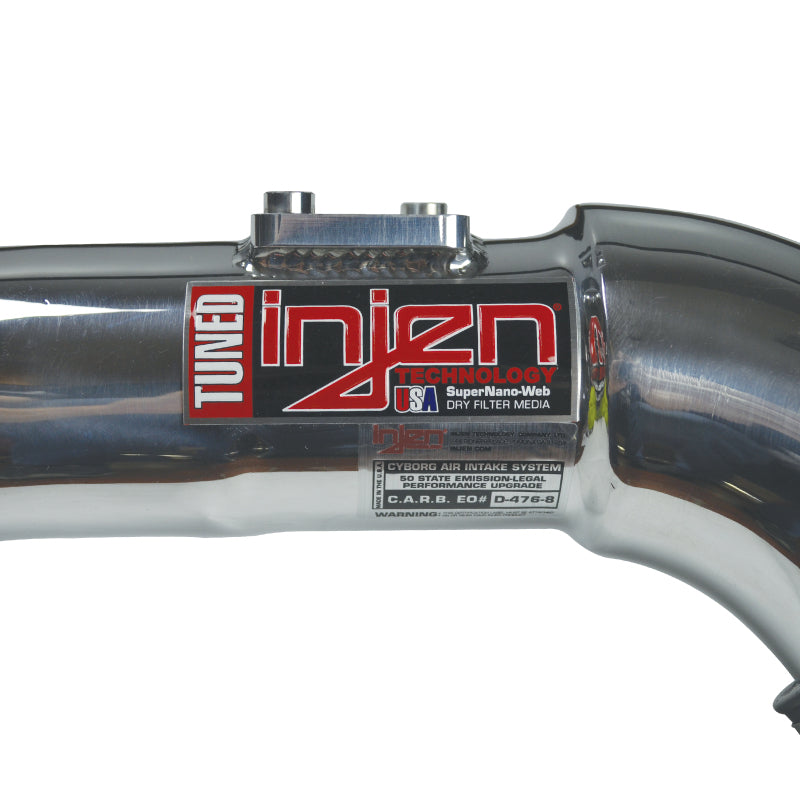 Injen 06-09 Civic Si 2.0L 4Cyl. Coupe & Sedan Polished Short Ram Intake-Cold Air Intakes-Grocery Getter Performance