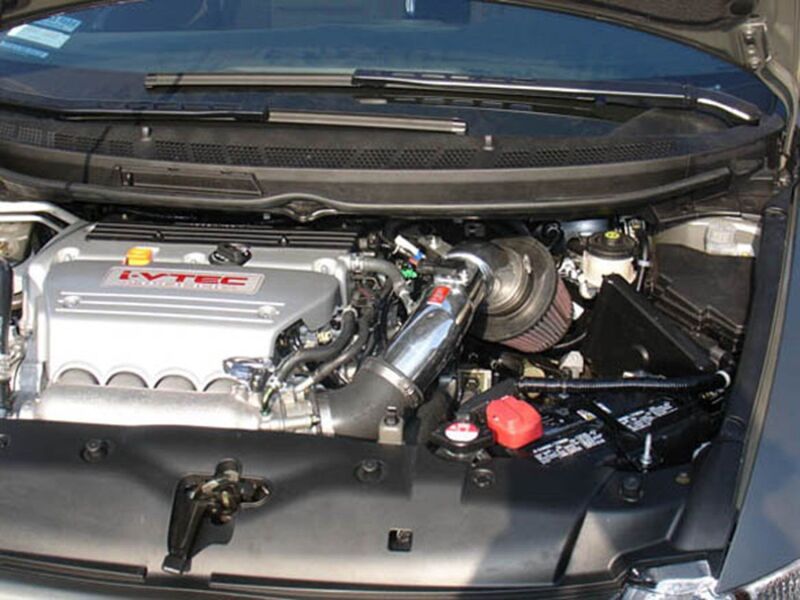 Injen 06-09 Civic Si 2.0L 4Cyl. Coupe & Sedan Polished Short Ram Intake-Cold Air Intakes-Grocery Getter Performance