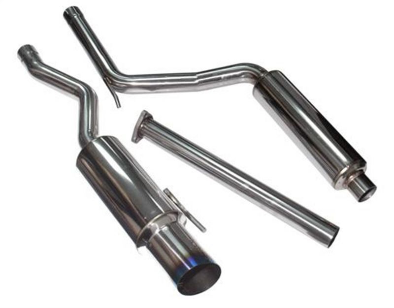 Injen 06-09 Civic Si Coupe Only 60mm Cat-back Exhaust w/ Titanium Tip-Catback-Grocery Getter Performance