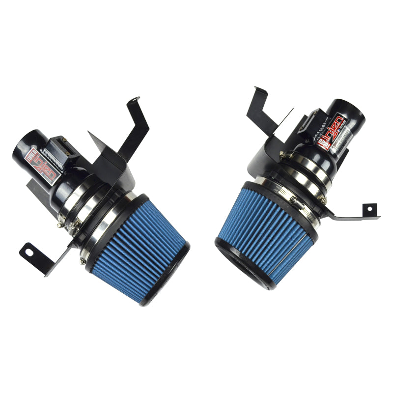 Injen 07-08 350Z 3.5L V6 Air Fusion and Air Horns Black Short Ram Intake-Cold Air Intakes-Grocery Getter Performance
