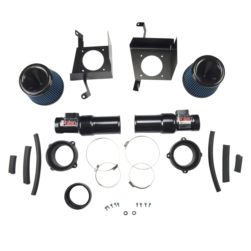 Injen 07-08 350Z 3.5L V6 Air Fusion and Air Horns Black Short Ram Intake-Cold Air Intakes-Grocery Getter Performance