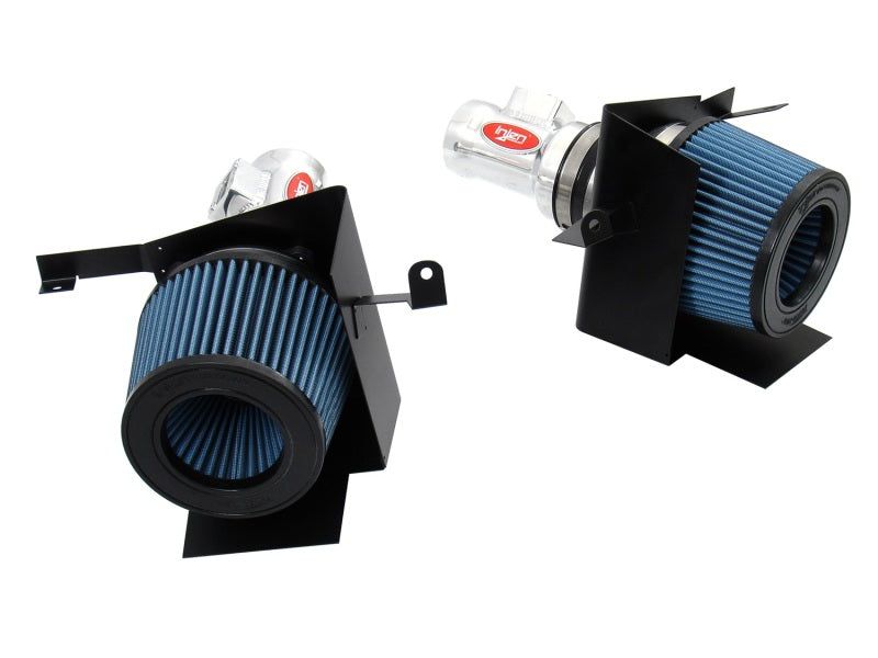 Injen 07-08 350Z 3.5L V6 Air Fusion and Air Horns Black Short Ram Intake-Cold Air Intakes-Grocery Getter Performance