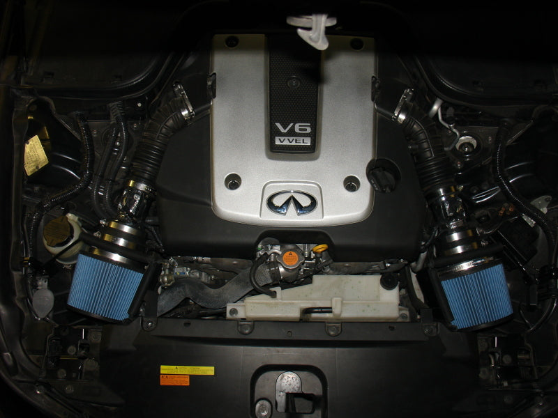 Injen 07-08 G35 4Dr 3.5L/08-13 G37/G37 IPL 2Dr 3.7L/09-13 G37 4Dr 3.7L V6 Polished Short Ram Intake-Cold Air Intakes-Grocery Getter Performance