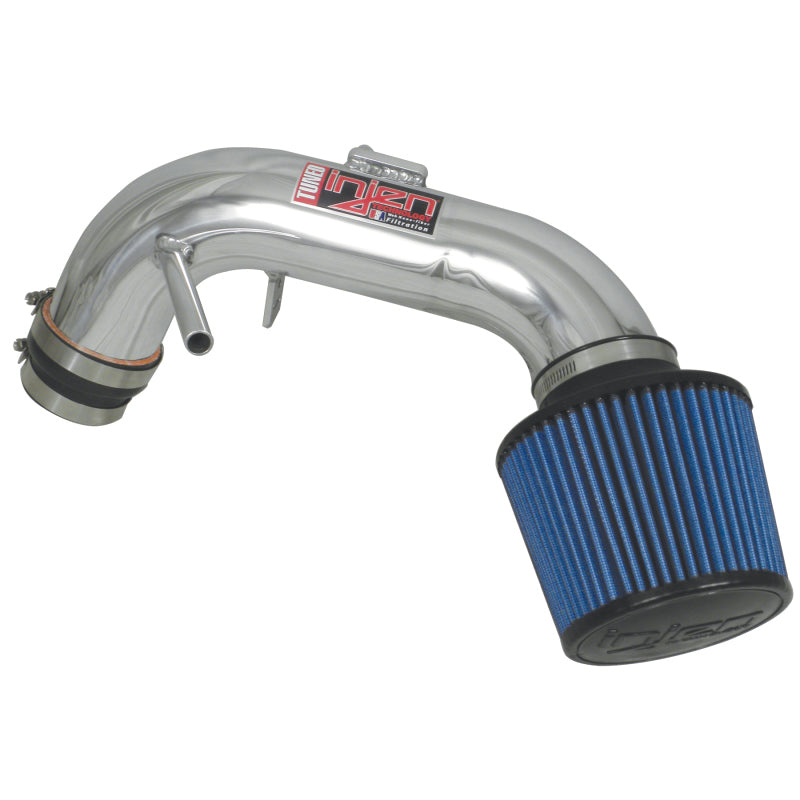 Injen 07-09 Toyota Camry 2.4L 4Cyl Polished Tuned Air Intake w/ Air Fusion/Air Horns/Web Nano Filter-Cold Air Intakes-Grocery Getter Performance