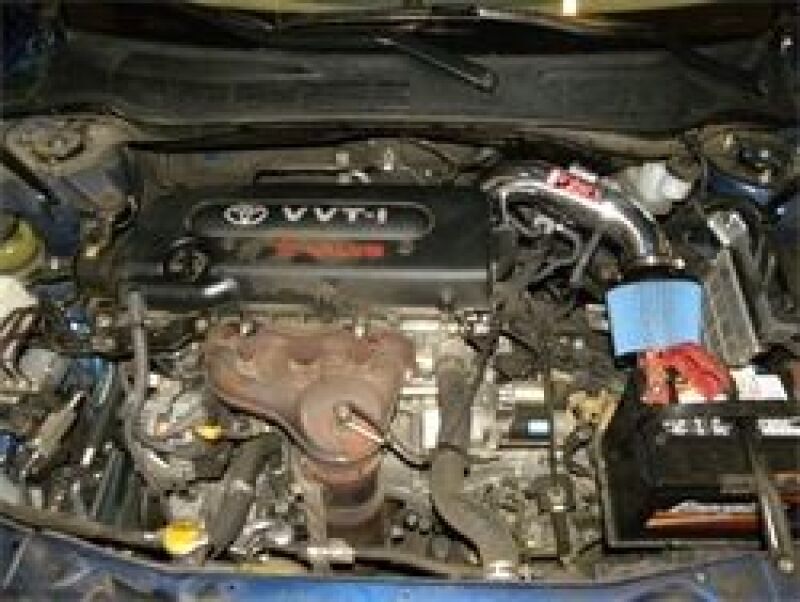 Injen 07-09 Toyota Camry 2.4L 4Cyl Polished Tuned Air Intake w/ Air Fusion/Air Horns/Web Nano Filter-Cold Air Intakes-Grocery Getter Performance