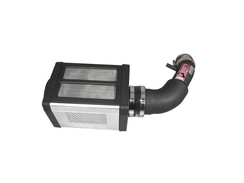 Injen 07-09 Wrangler 3.8L V6 w/ Box Wrinkle Black Power-Flow Air Intake System-Cold Air Intakes-Grocery Getter Performance