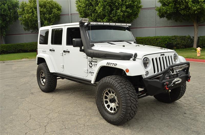 Injen 07-18 Jeep Wrangler (JK) 3.6L V6 Deep Water Crossing Snorkel for Evolution Intake-Cold Air Intakes-Grocery Getter Performance