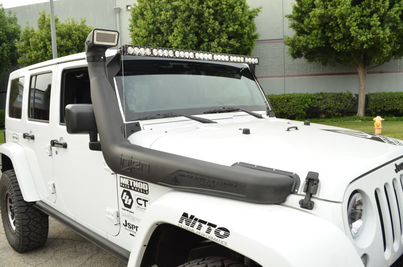 Injen 07-18 Jeep Wrangler (JK) 3.6L V6 Deep Water Crossing Snorkel for Evolution Intake-Cold Air Intakes-Grocery Getter Performance