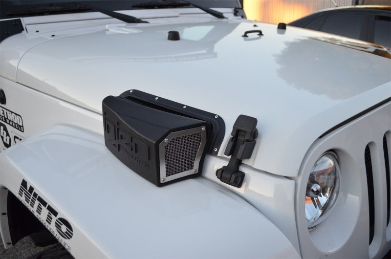 Injen 07-18 Jeep Wrangler (JK) 3.6L V6 Ram Air Scoop for Evolution Intake-Cold Air Intakes-Grocery Getter Performance