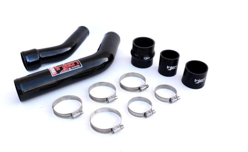 Injen 08-15 Mitsubishi Lancer Evolution X L4 2.0L Turbo Polished SES Intercooler Pipes-Intercooler Pipe Kits-Grocery Getter Performance