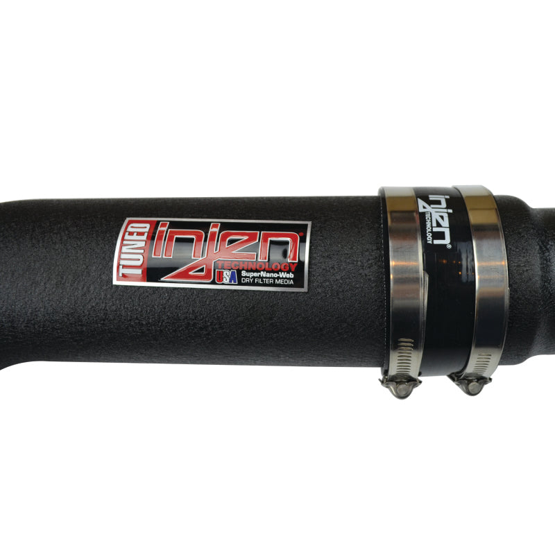 Injen 09-11 Dodge Ram 3.7L V6 Wr Black Tuned Air Intake System w/ MR Tech/Web Nano-Fiber Dry Filter-Cold Air Intakes-Grocery Getter Performance