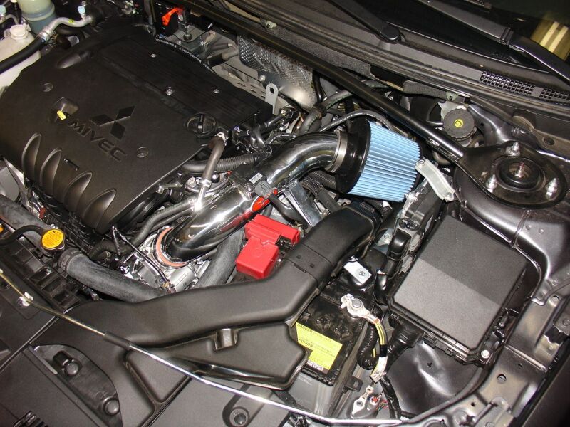 Injen 09-11 Mitsubishi Lancer GTS 2.4L 4 cyl Black Tuned Air Intake-Cold Air Intakes-Grocery Getter Performance