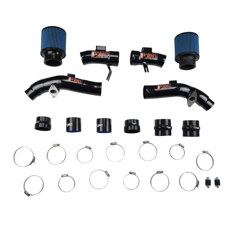 Injen 10-12 Nissan R35 GTR V6 3.8L Twin Turbo Black Short Ram Intake-Cold Air Intakes-Grocery Getter Performance