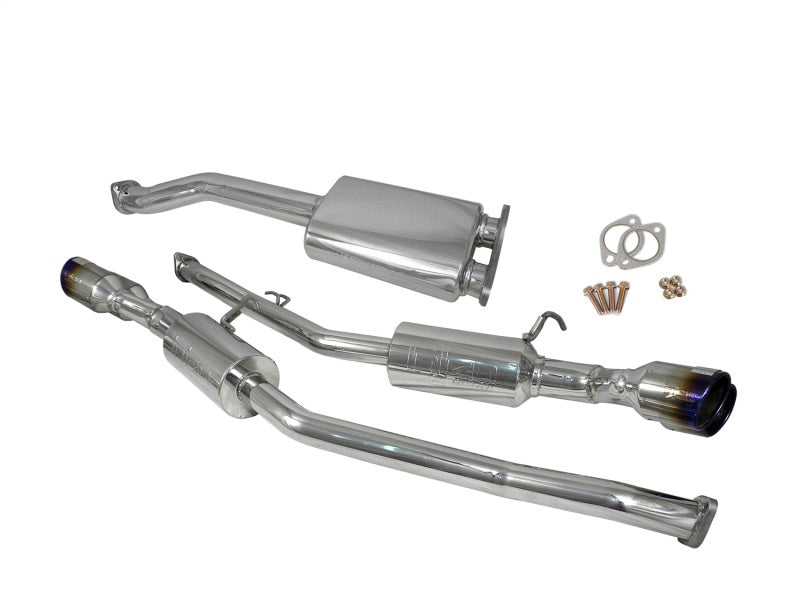 Injen 10-13 Hyundai Genesis Coupe 2.0L(t) 4cyl SS Exhaust w/ 76mm Y-Pipe Resonator/Molded SS Flanges-Catback-Grocery Getter Performance