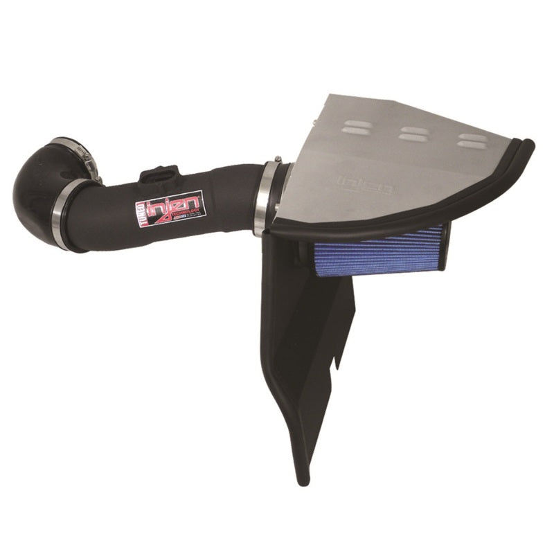 Injen 10 Camaro 3.6L V6 Wrinkle Black Power-Flow Short Ram Air Intake System-Cold Air Intakes-Grocery Getter Performance