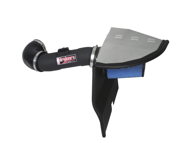 Injen 10 Camaro 3.6L V6 Wrinkle Black Power-Flow Short Ram Air Intake System-Cold Air Intakes-Grocery Getter Performance