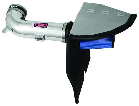 Injen 10 Camaro 6.2L V8 Polished Power-Flow Short Ram Air Intake System-Cold Air Intakes-Grocery Getter Performance