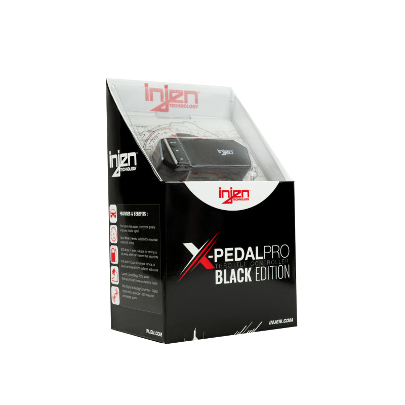Injen 11-15 Hyundai Sonata 2.0T/2.4L / 11-15 Kia Optima 2.0T/2.4L X-Pedal Pro Black Edition Throttle-Throttle Controllers-Grocery Getter Performance