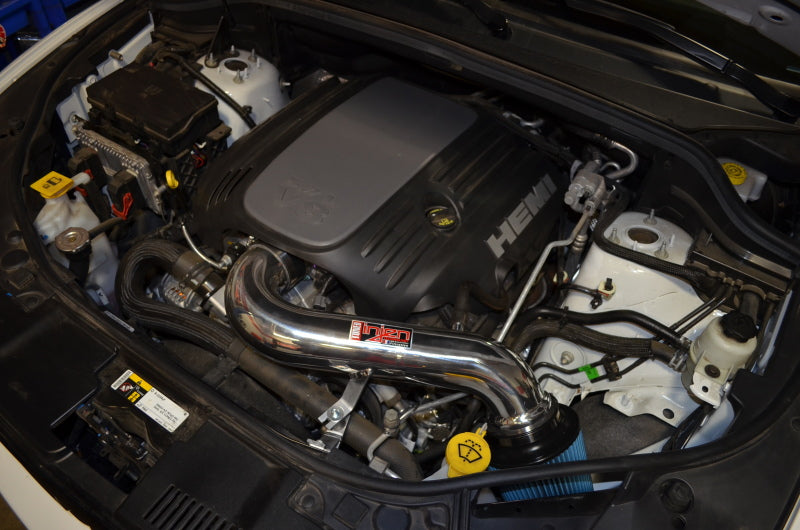 Injen 11-17 Dodge Durango R/T 5.7L V8 Wrinkle Black Power-Flow Air Intake System-Cold Air Intakes-Grocery Getter Performance