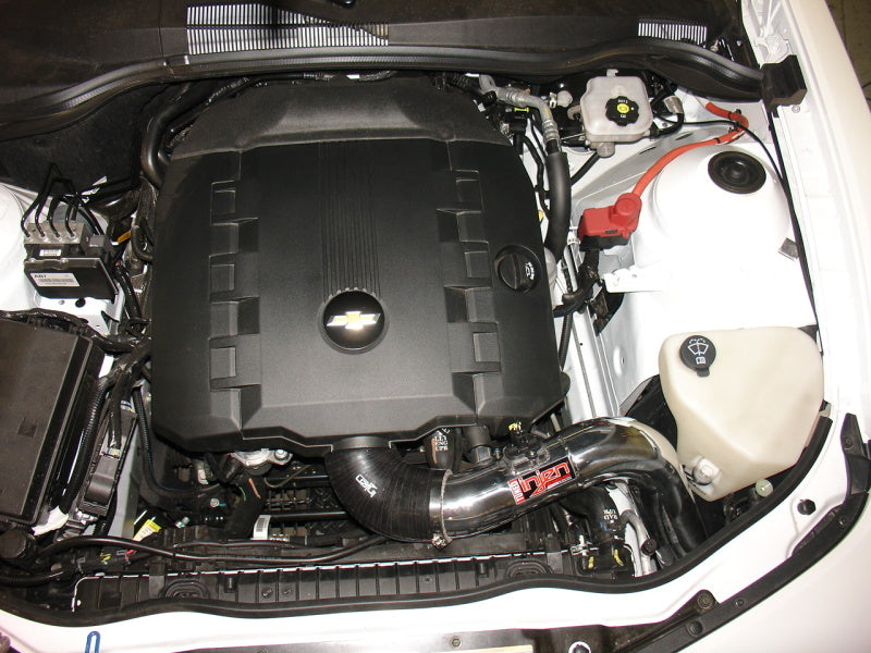 Injen 12-14 Chev Camaro SRI 3.6L V6 Polished Short Ram Power-Flow Intake System w/MR Tech&Air Fusion-Cold Air Intakes-Grocery Getter Performance