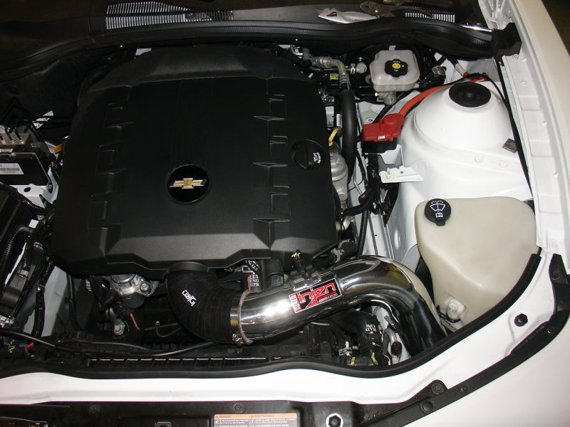 Injen 12-14 Chevy Camaro CAI 3.6L V6 Wrinkle Black Cold Air Intake System w/ MR Tech and Air Fusion-Cold Air Intakes-Grocery Getter Performance