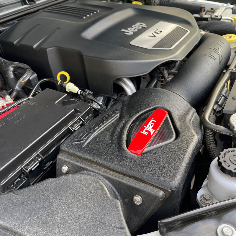 Injen 12-18 Jeep Wrangler JK V6-3.6L Evolution Intake- Oiled-Cold Air Intakes-Grocery Getter Performance