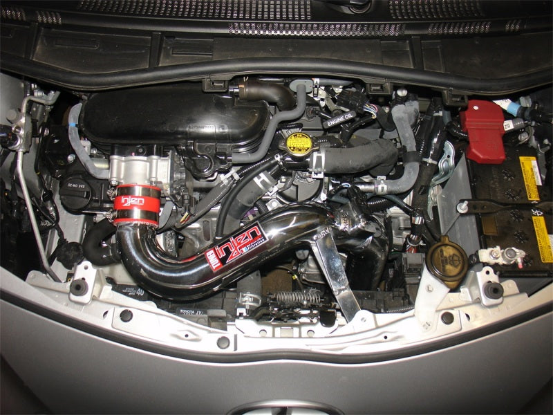 Injen 12 Scion iQ 1.3L 4cyl Black Cold Air Intake w/ MR Technology-Cold Air Intakes-Grocery Getter Performance